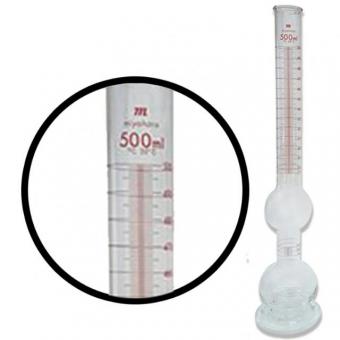 チャップマンフラスコ(赤目盛)　500ml　STC-252-A