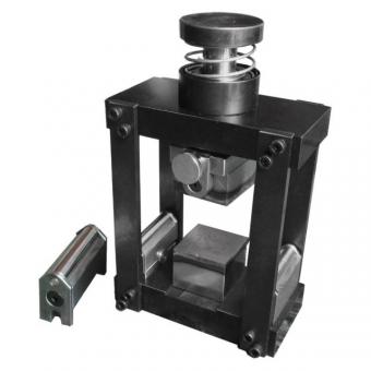 モルタル試験用 圧縮・曲げ兼用加圧板  STC-214