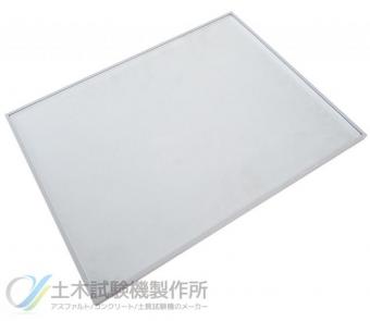 【即納】塑性限界装置ロール板&専用トレイ 塑性限界測定器　すりガラス ガラス板 TSS-303