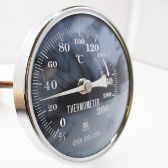 バイメタル式温度計　0〜200℃　TSS-467-C【即納品】