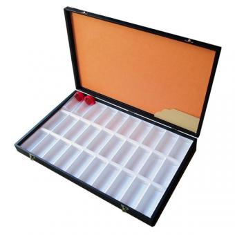 標本箱(30個用) 土質試料ビン付　TSS-277-G 【即納品】試料箱　コアケース